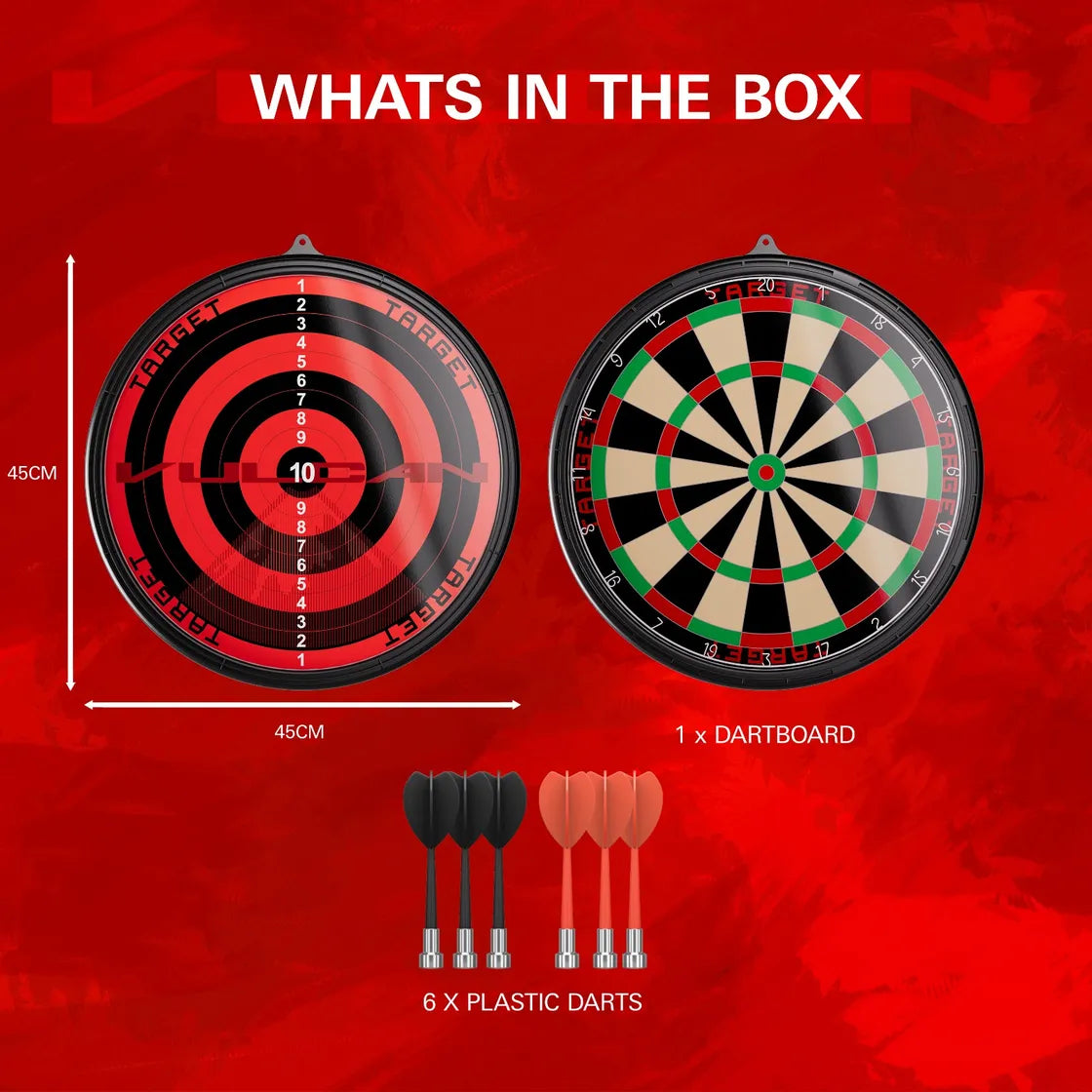 Target Japan - Vulcan Magnetische Dartscheibe - Direct Darts - 4