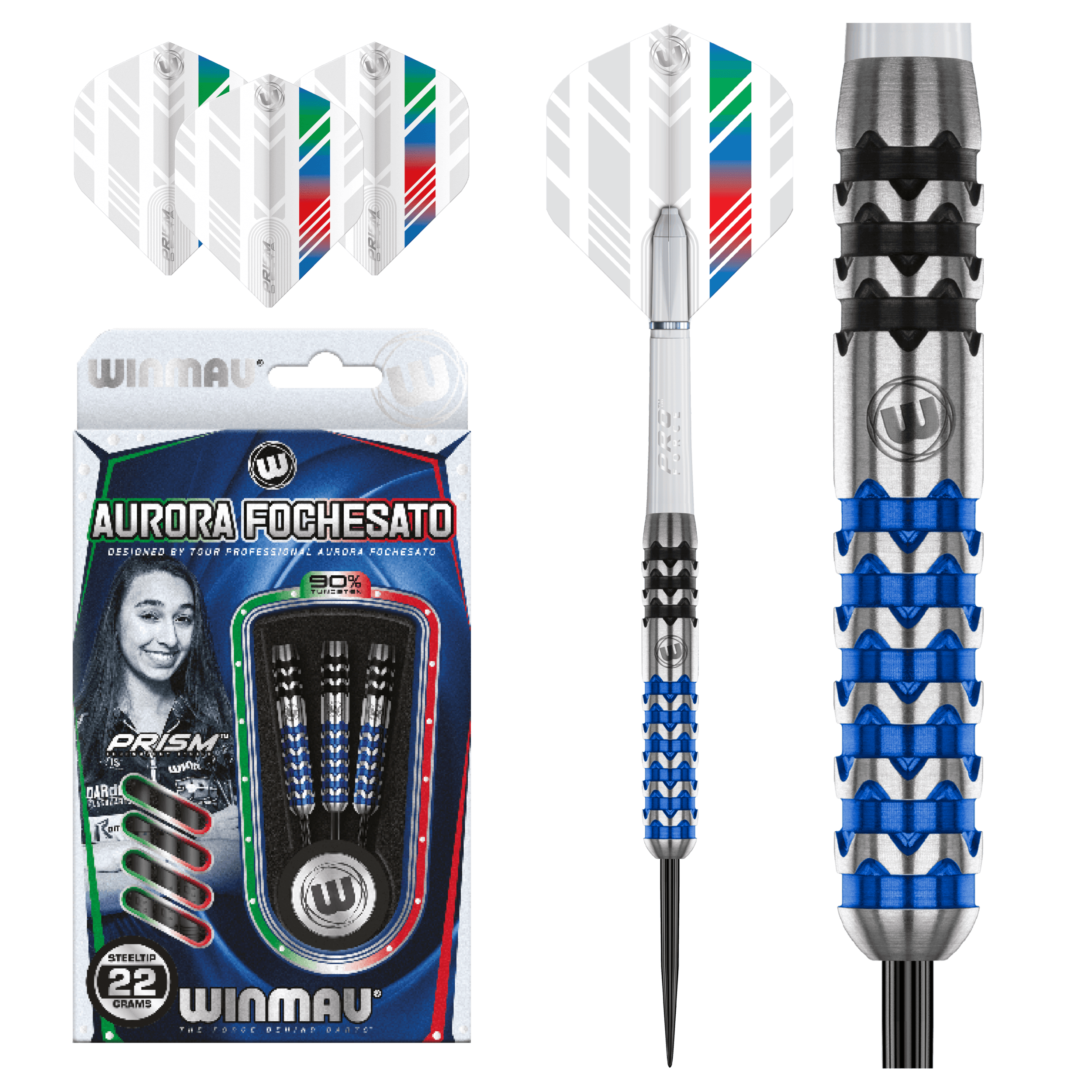 Winmau - Aurora Fochesato 90% - Steeldarts - Direct Darts - 2