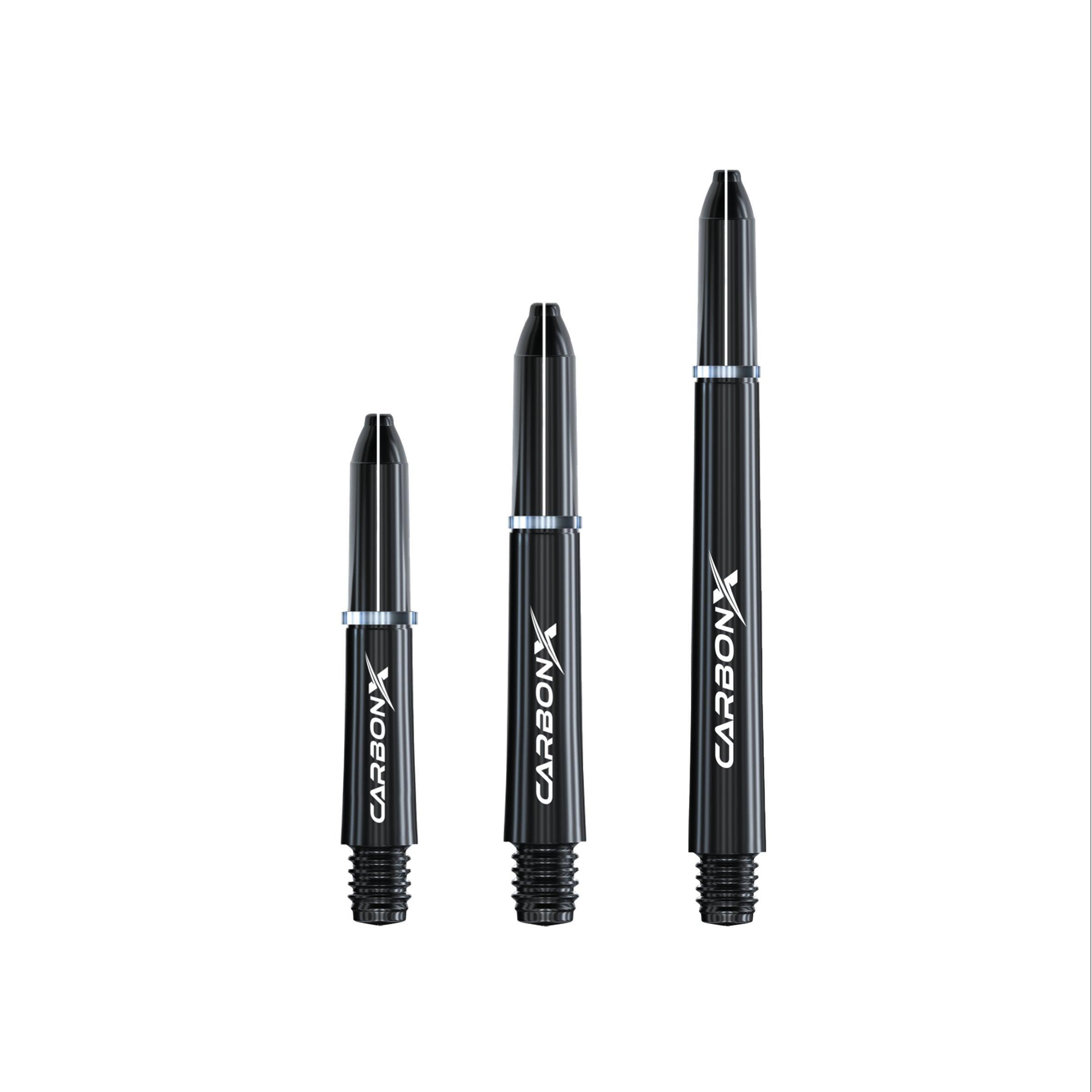 Winmau - Carbon Fibre Schwarz - Dart Shafts - Direct Darts - 1