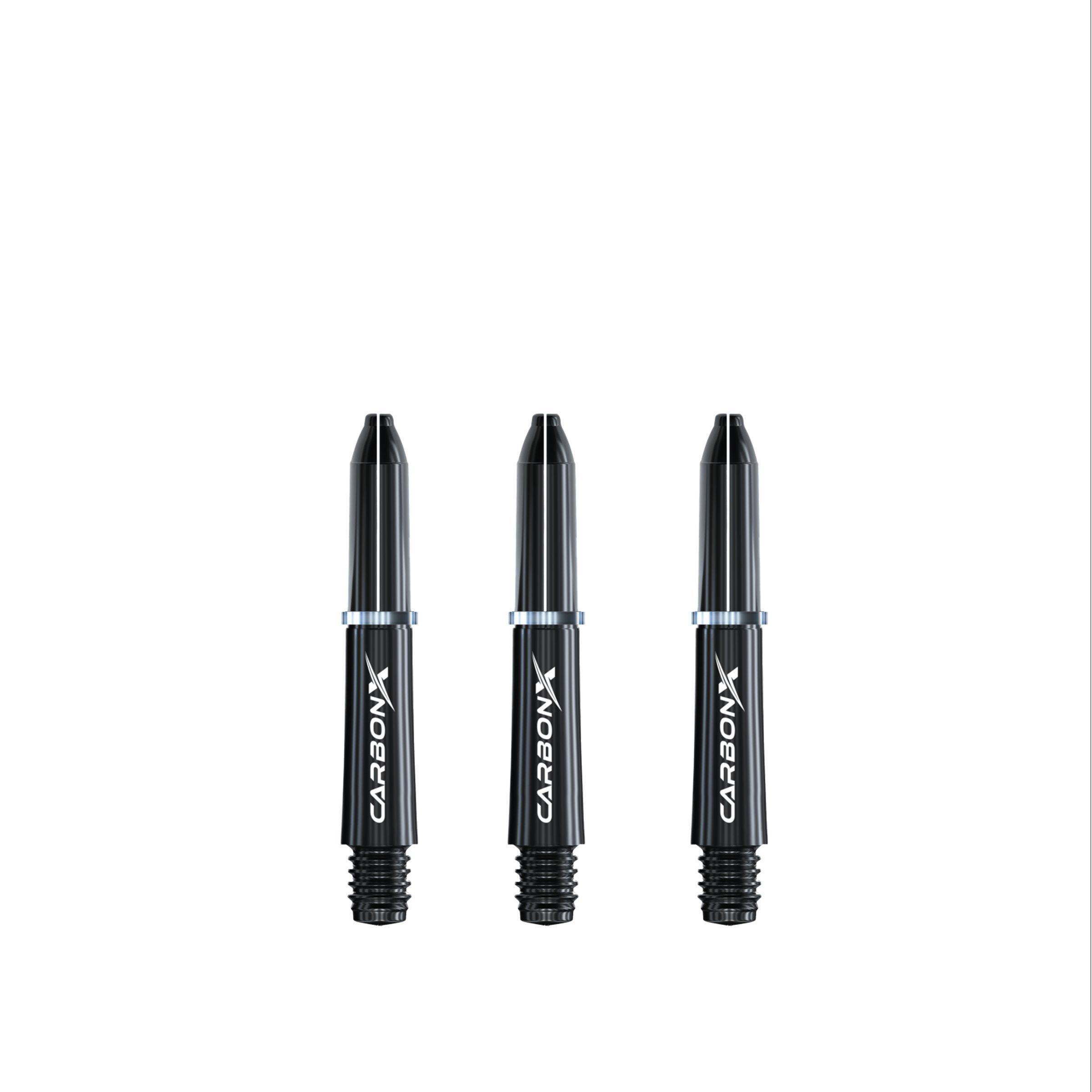 Winmau - Carbon Fibre Schwarz - Dart Shafts - Direct Darts - 2