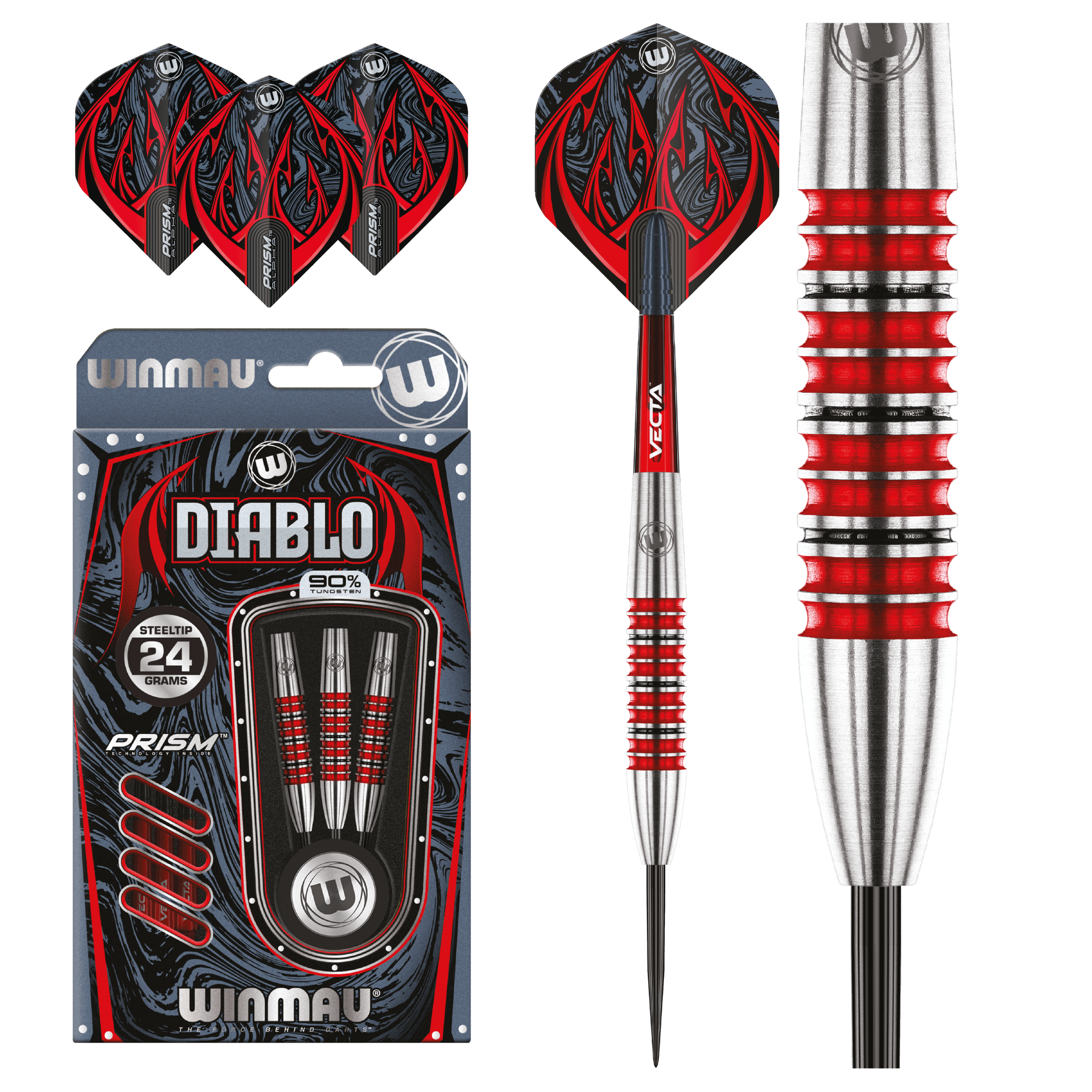Winmau - Diablo 90% V1 - Steeldarts - Direct Darts - 2