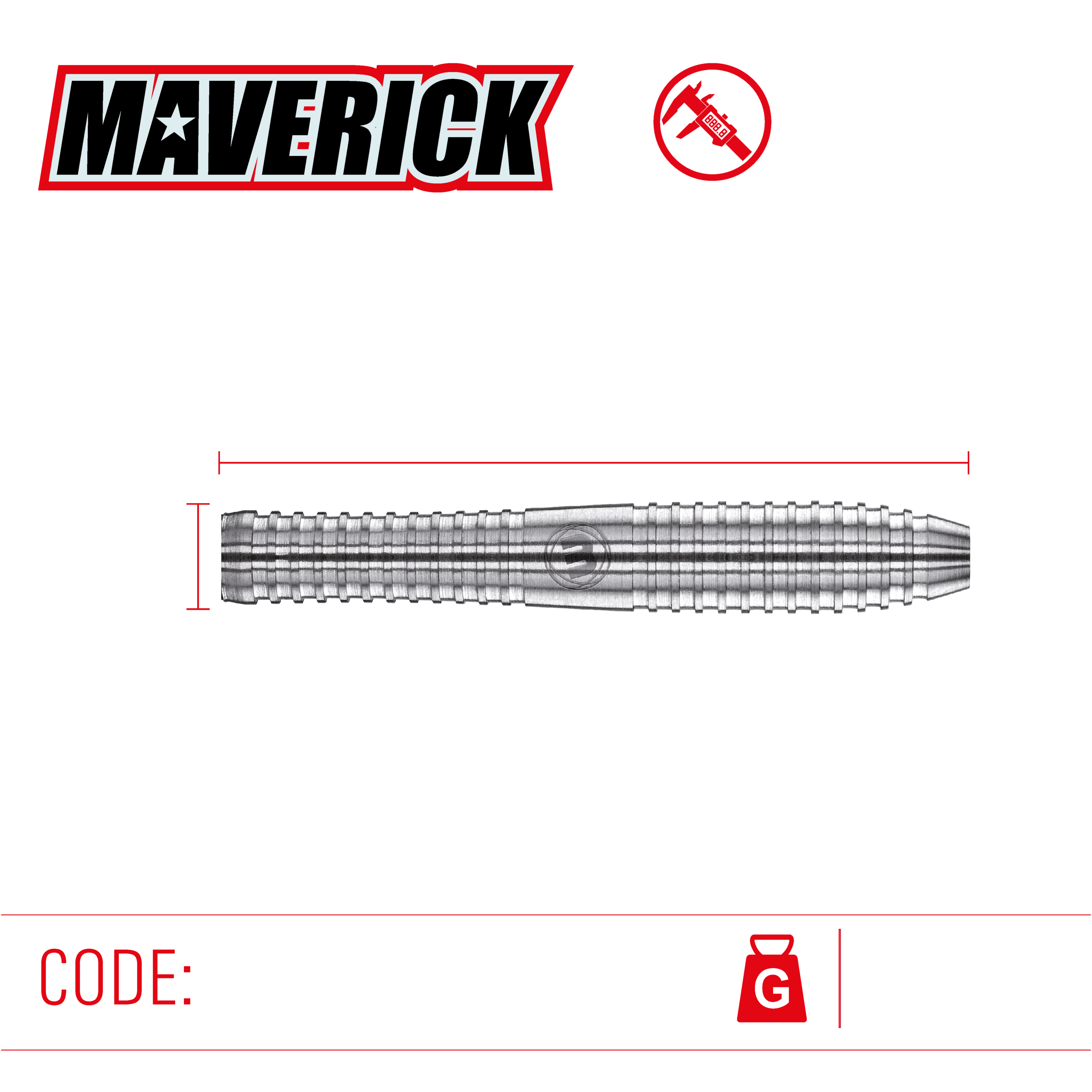 Winmau - Maverick 80% - Steeldarts - Direct Darts - 4