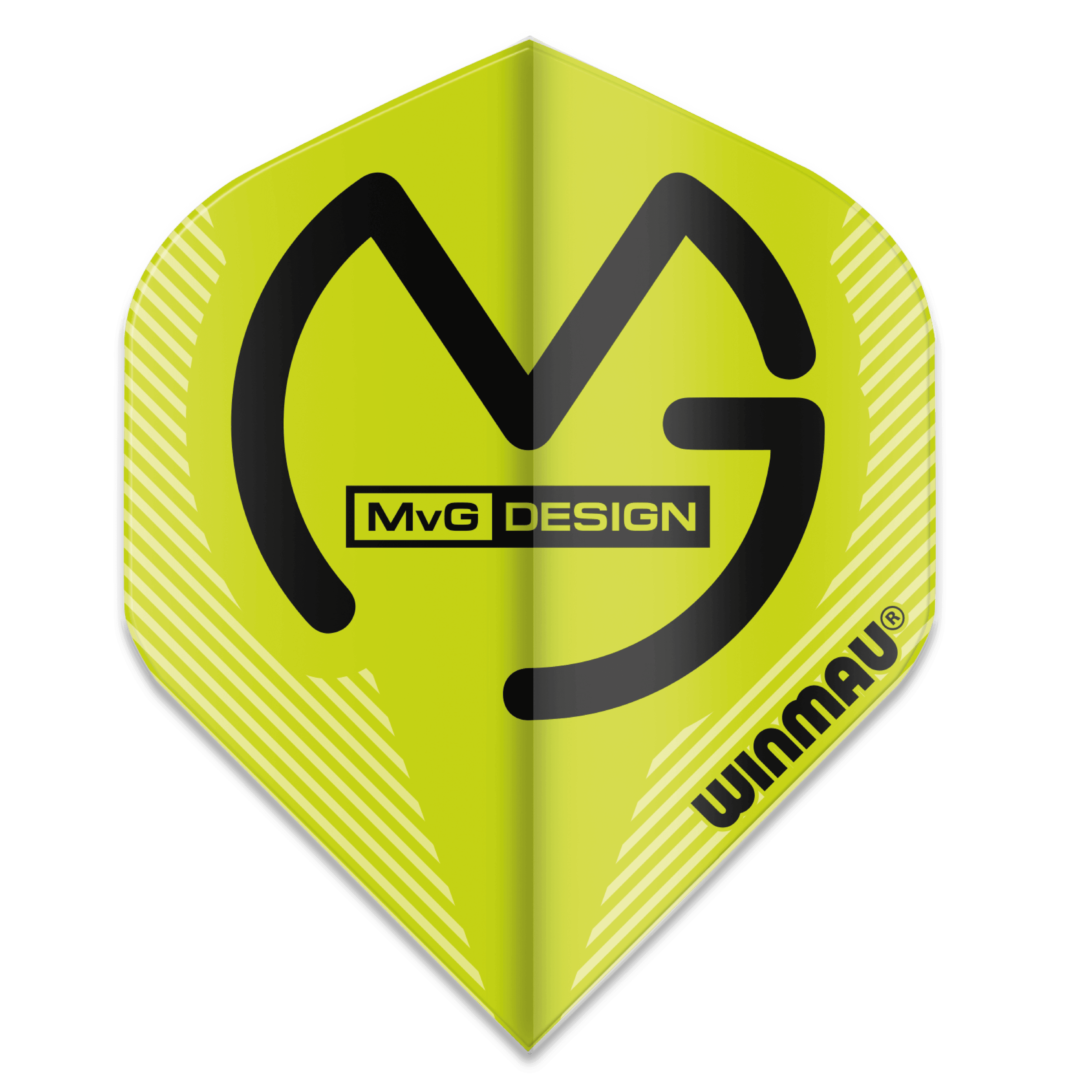 Winmau - Mega Standard Mvg Grün - 75 Micron - Dart Flights - Direct Darts - 1