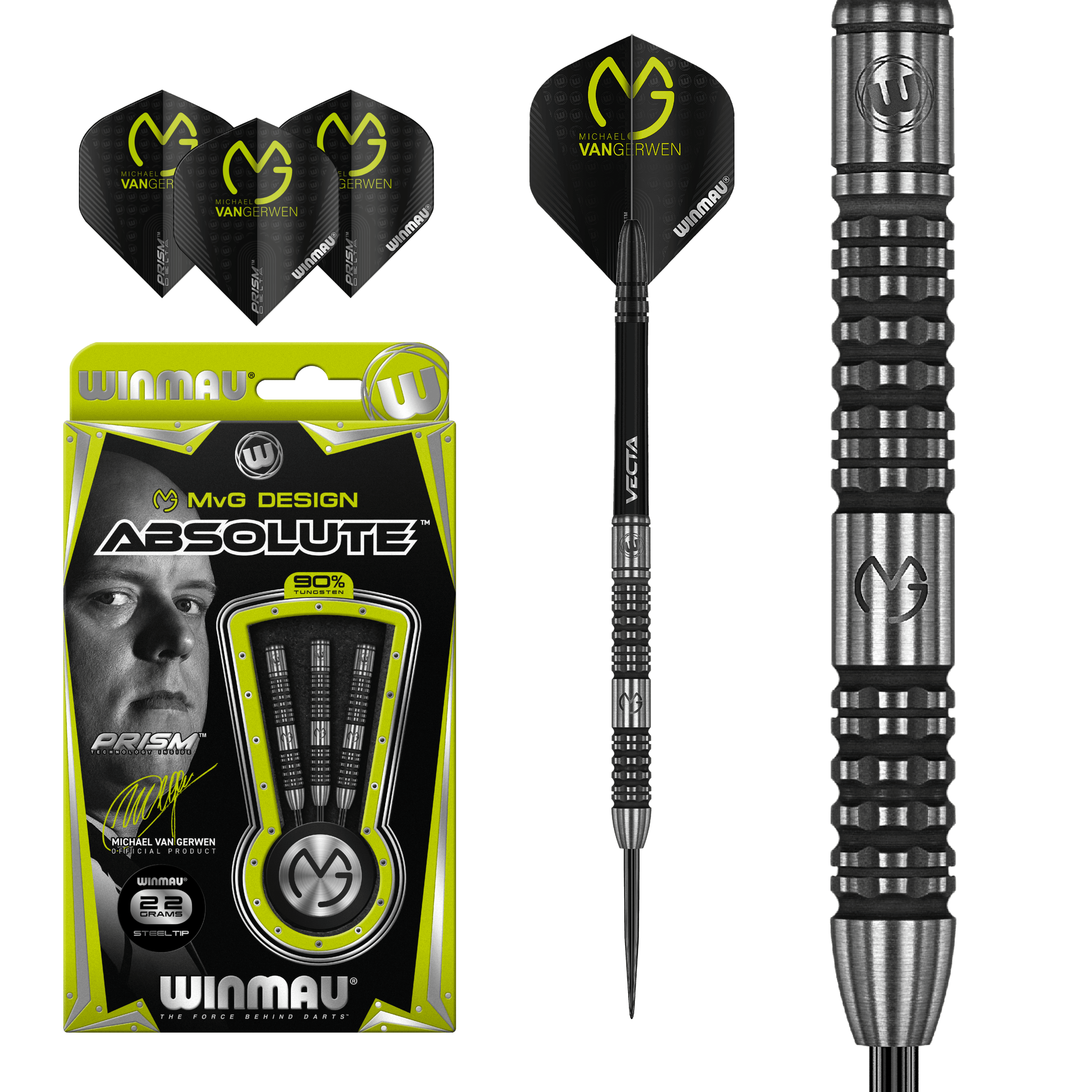Winmau - Mvg Absolute 90% - Steeldarts - Direct Darts - 2
