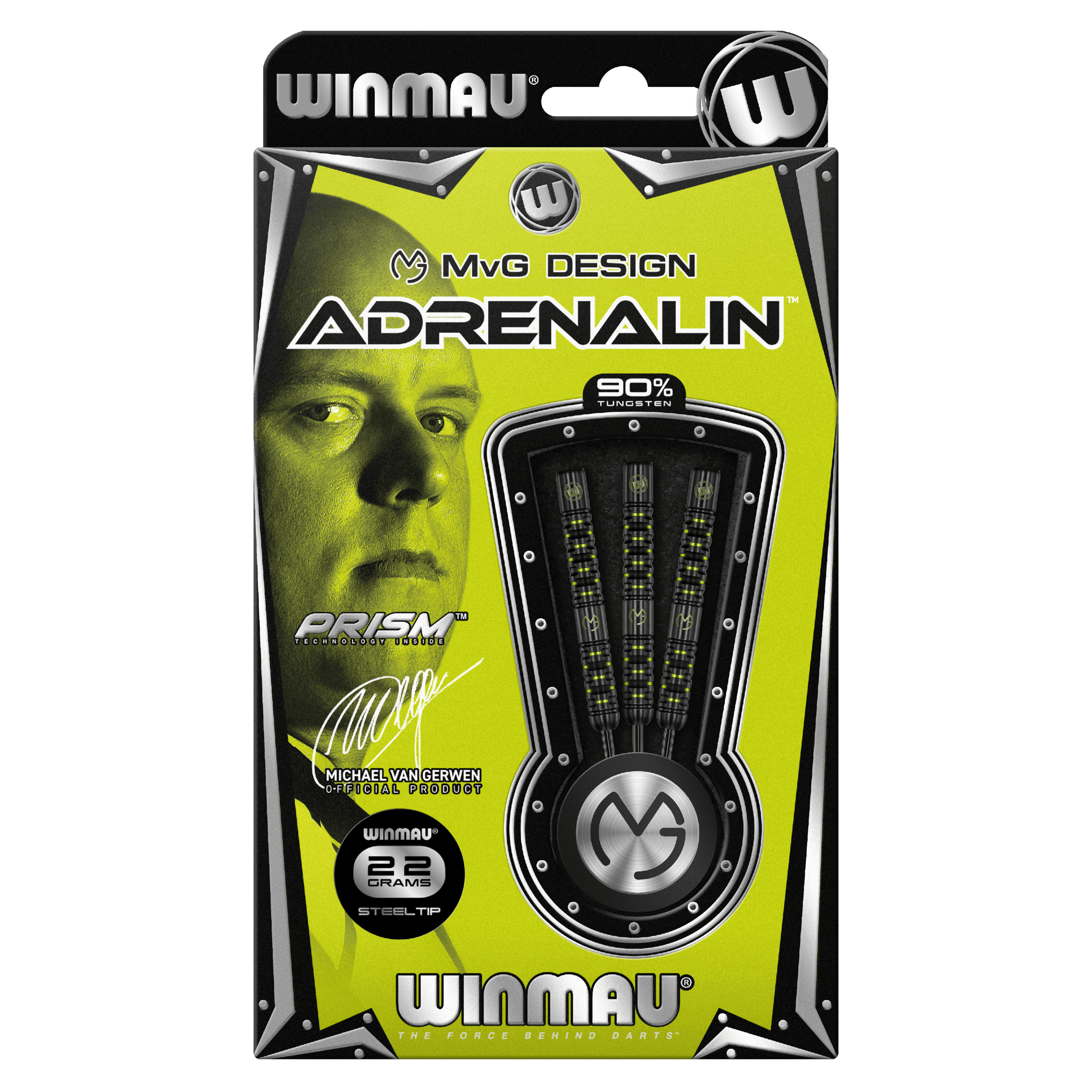 Winmau - Mvg Adrenalin 90% - Steeldarts - Direct Darts - 3