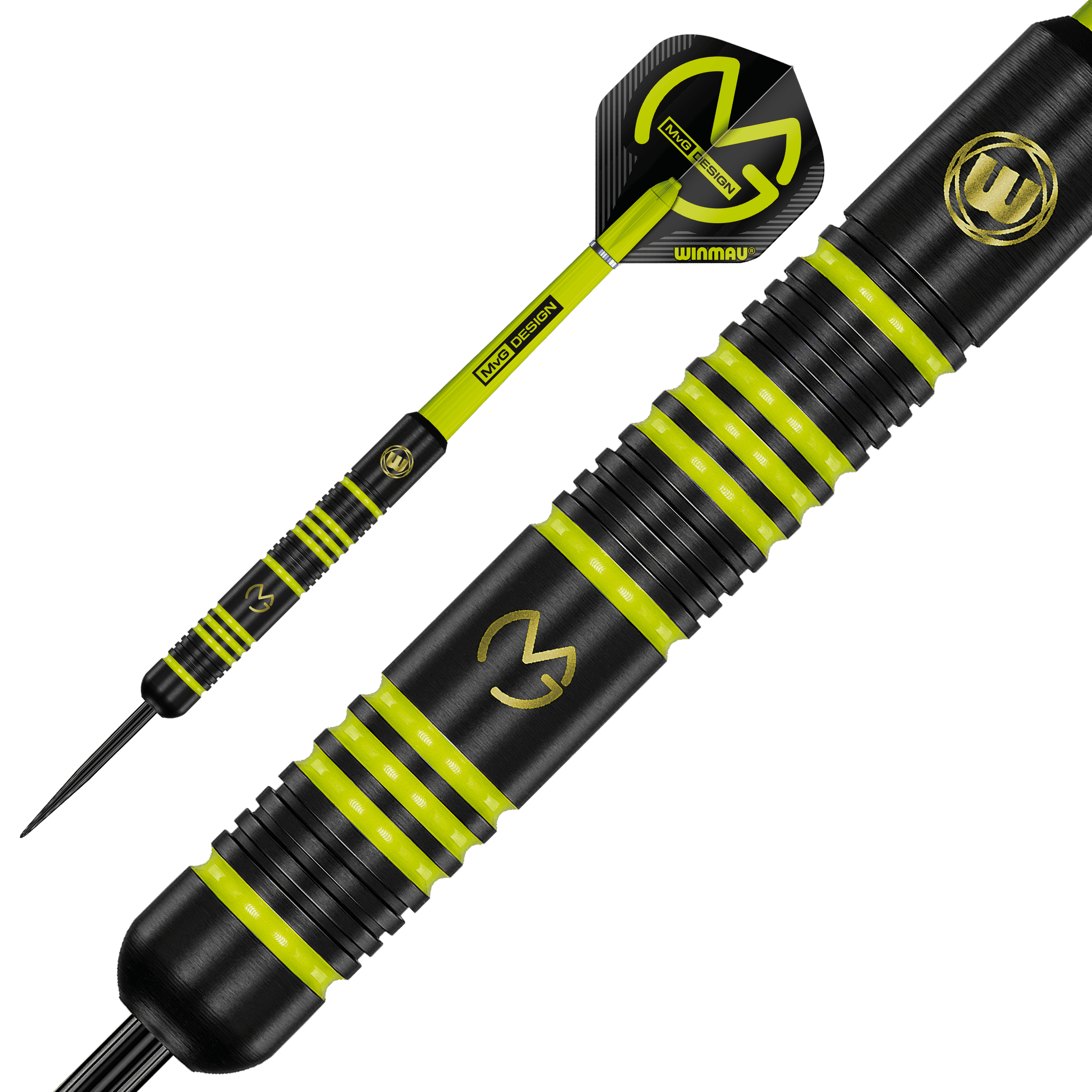 Winmau - Mvg Ambition Brass - Steeldarts - Direct Darts - 1