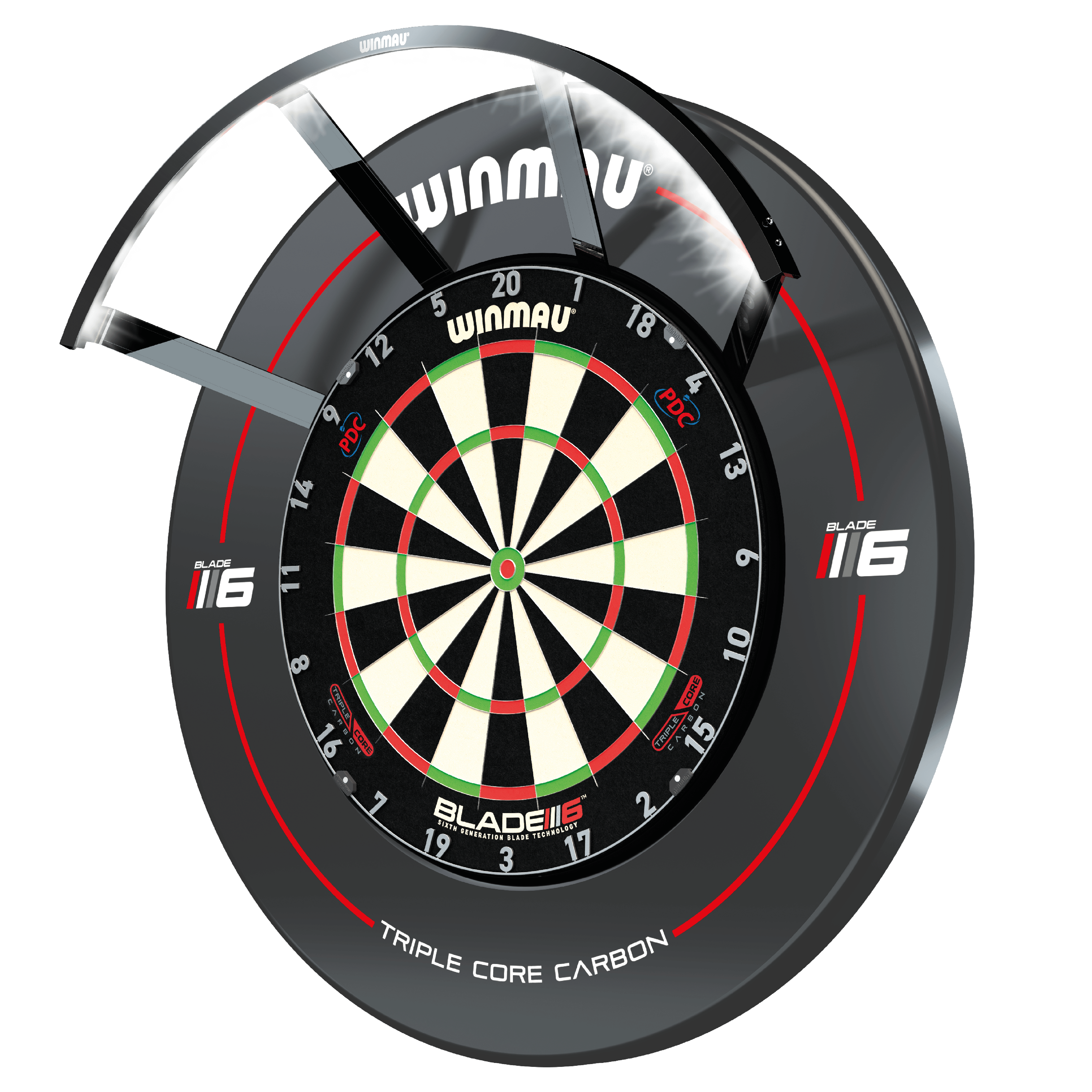 Winmau - Polaris - Dartboard Beleuchtung - Direct Darts - 1