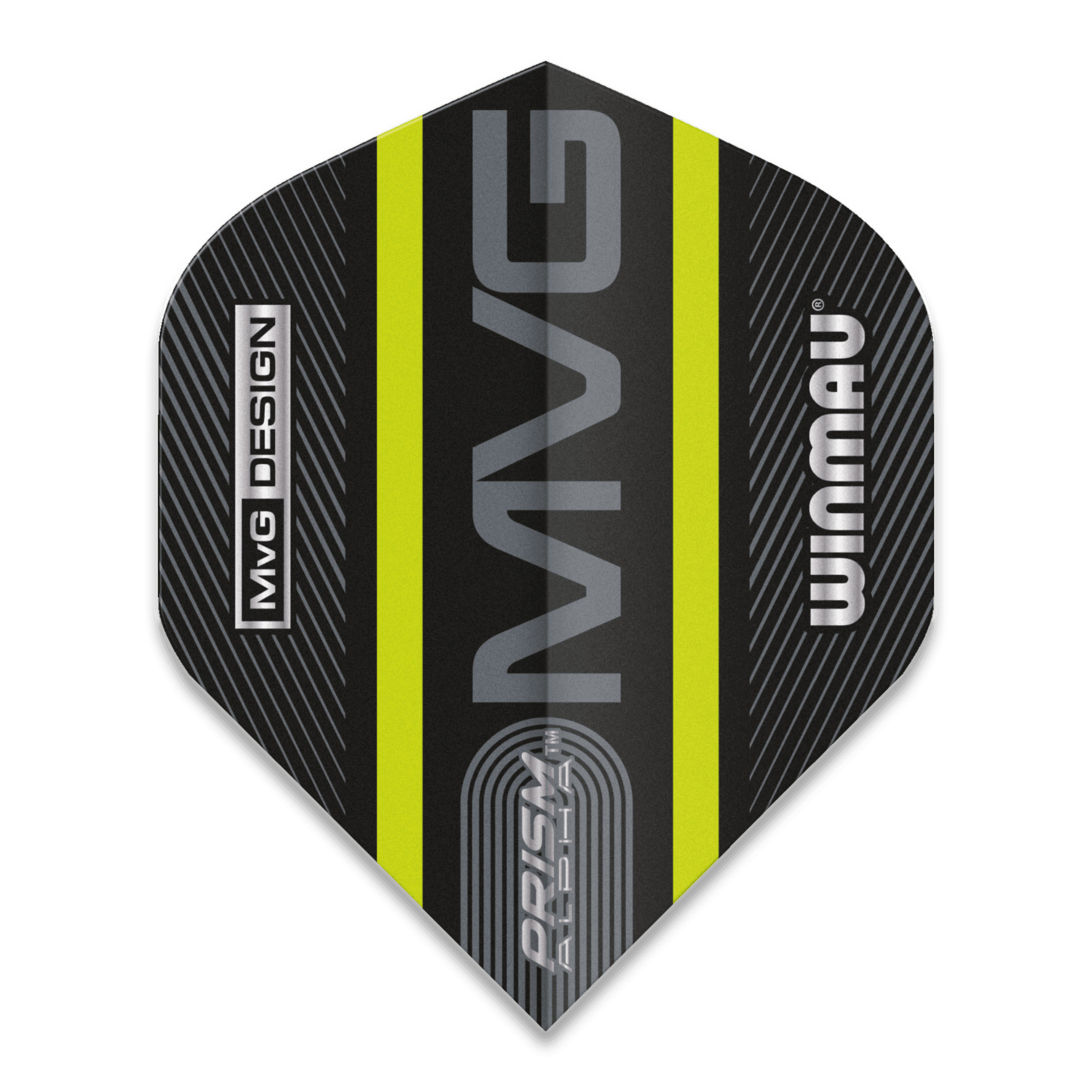 Winmau - Prism Alpha Mvg Extra Vastag - 100 Micron - Dart Flights - Direct Darts - 1