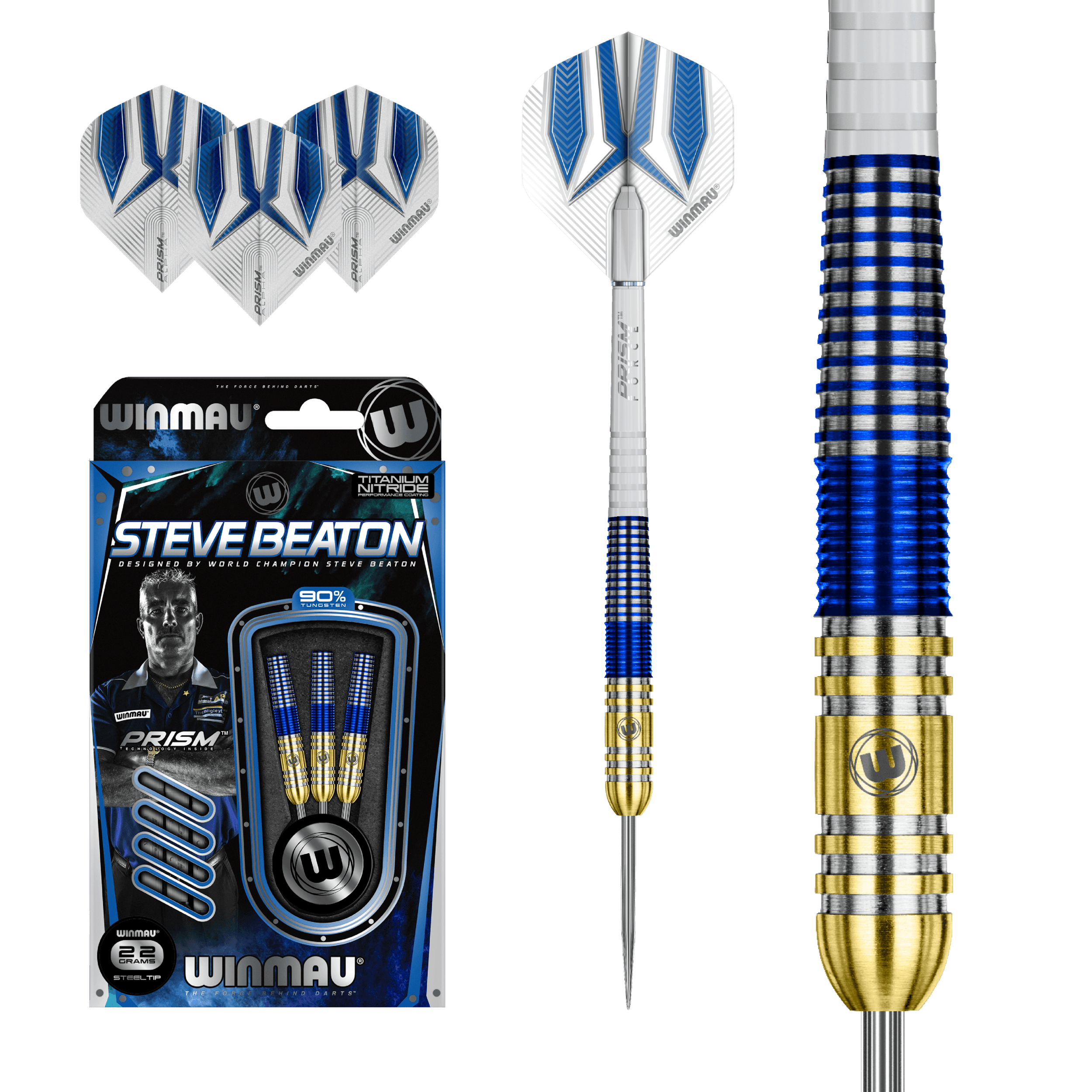 Winmau - Steve Beaton 90% - Steeldarts - Direct Darts - 2