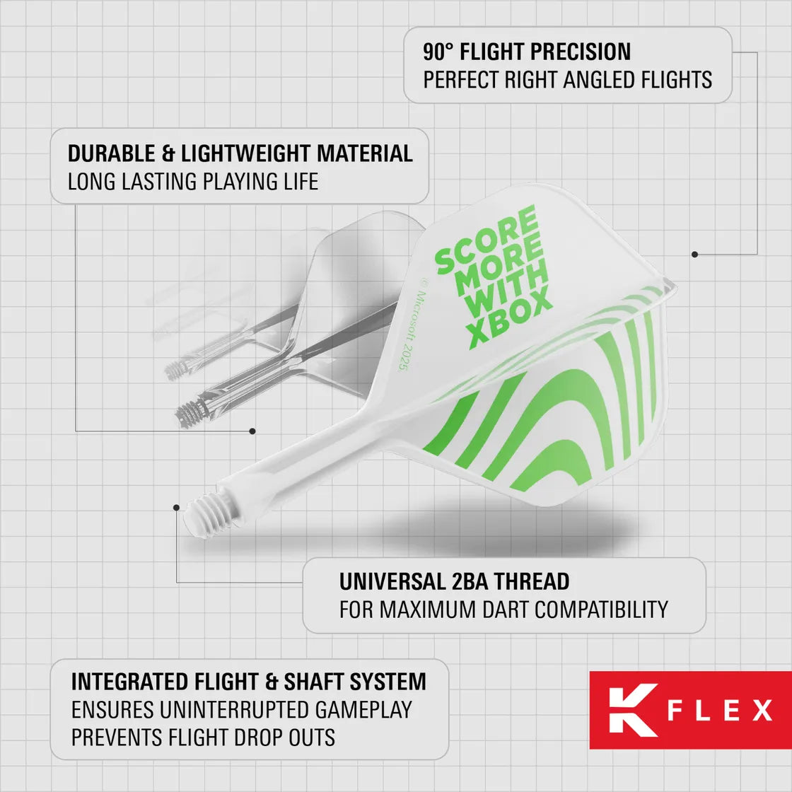 Target - K-Flex - Xbox - No2 - Flight System - Direct Darts - 5
